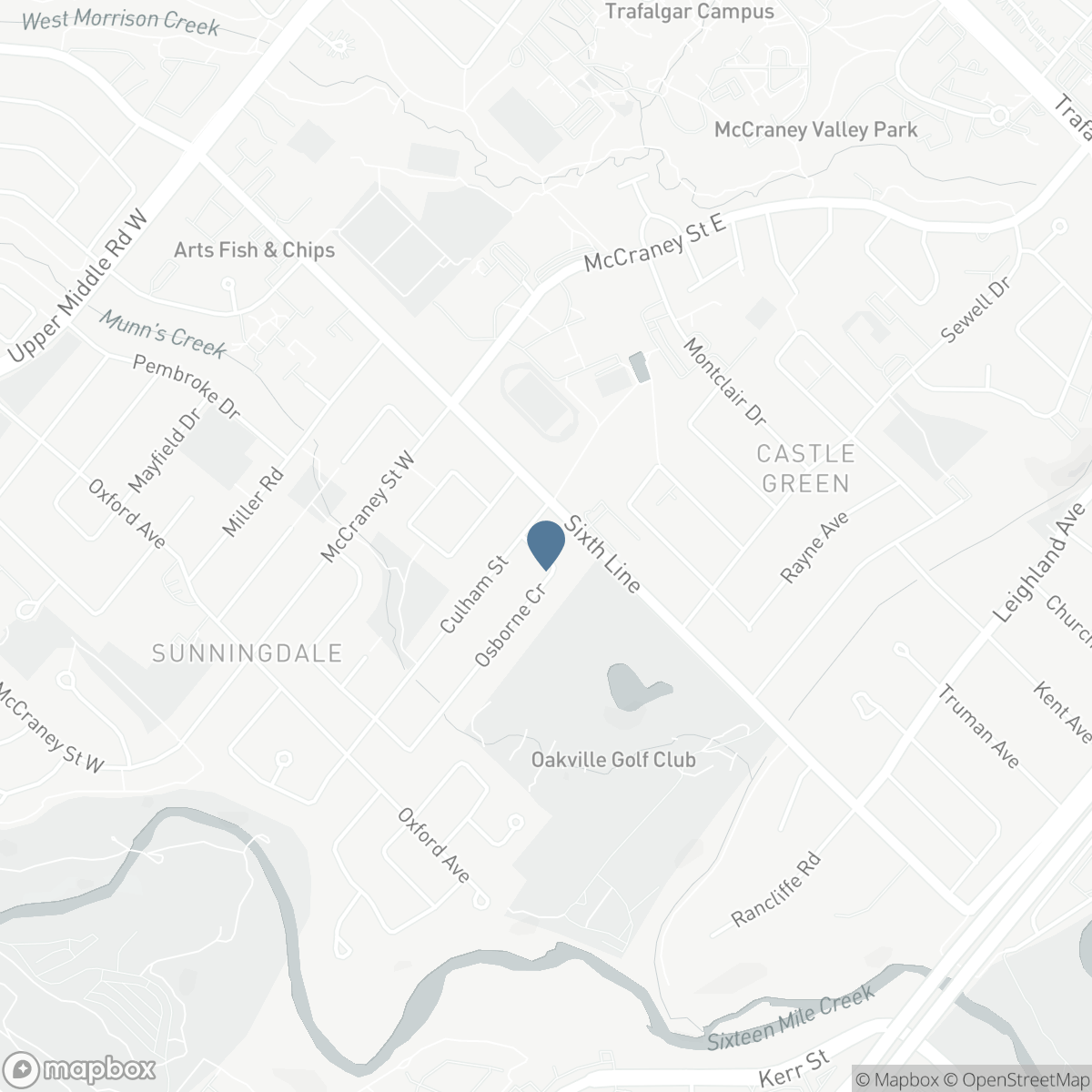 18 OSBORNE CRESCENT, Oakville, Ontario L6H 1G1